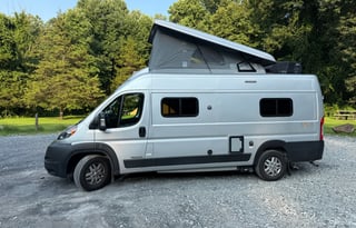 Adventure-Ready Camper Van with Pop-Top