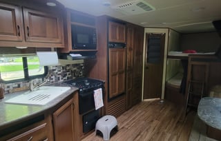 Jacob and Manda's home away from home.