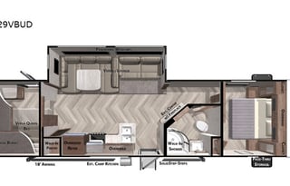 2021 Forest River RV Wildwood 29VBUD