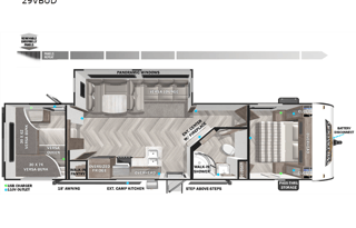 2022 Forest River RV Wildwood 29VBUD