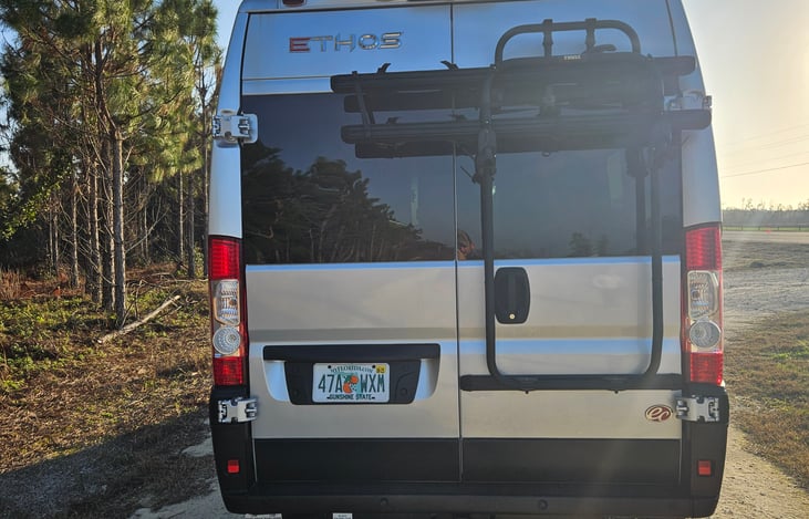 Enjoy the freedom of exploring with a convenient bike rack included in your van rental.  This addition allows you to easily bring your bicycles along for the journey.
