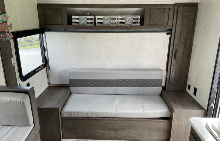 Couch makes into a queen size bed