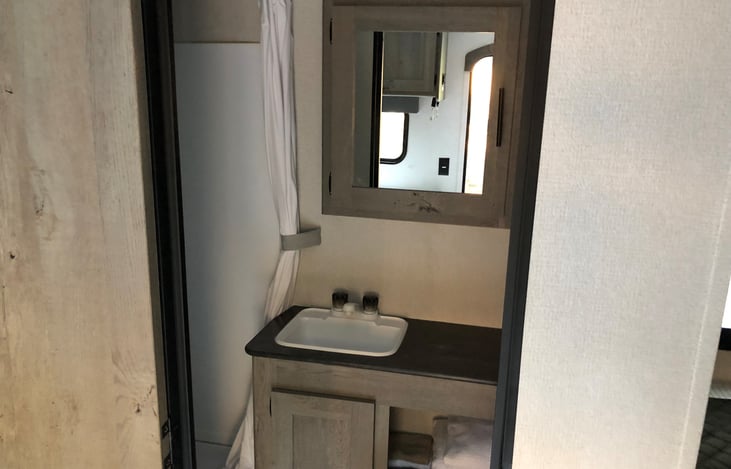 Bathroom with Shower