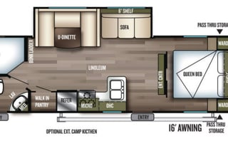 2018 Forest River RV Wildwood X-Lite 263BHXL
