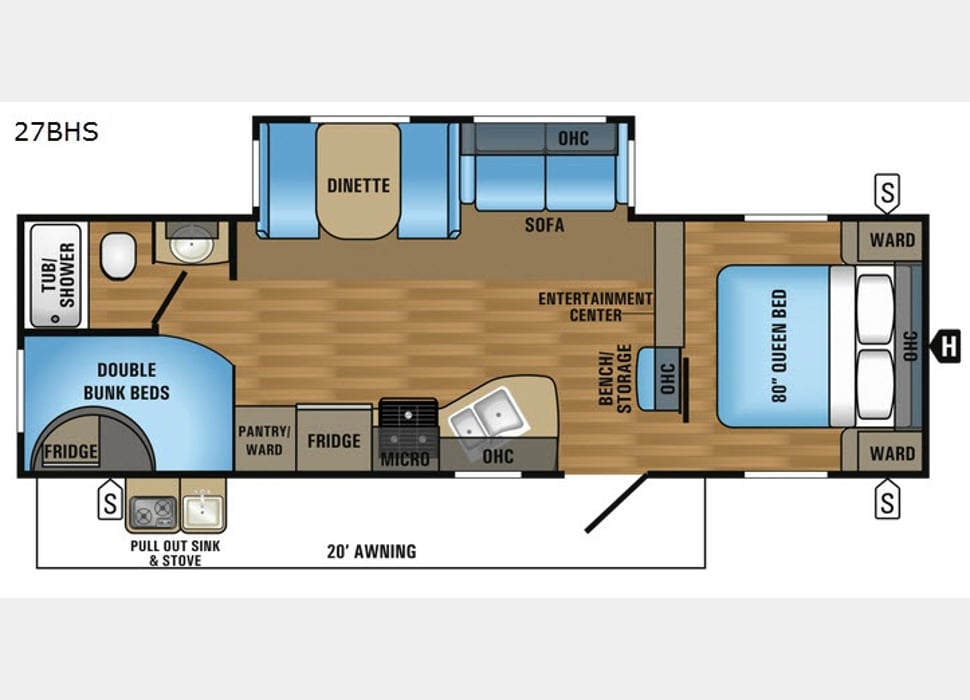 Travel Trailer rentals in Hawley
