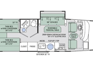 2019 Thor Motor Coach Axis 24.1