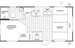 2004 Forest River RV Surveyor Traver 19 ft