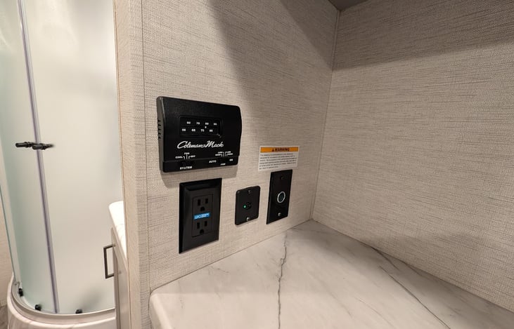 The Adventure Wagon - Bedroom AC and Charging Stations Control