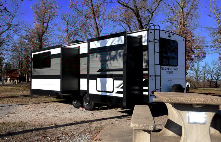 Experience "Loyal" with our 2022 Grand Design Transcend Xplor 251BH located near Table Rock Lake near Branson Missouri and Lake Of The Ozarks. Thank you from us at StoneMountainRVs(dot)com