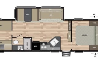2020 Keystone Bunkhouse RV/ The Windjammer