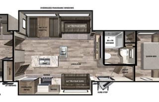 2020 Forest River RV Vibe 34BH