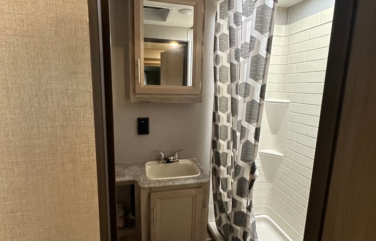 Bathroom with shower