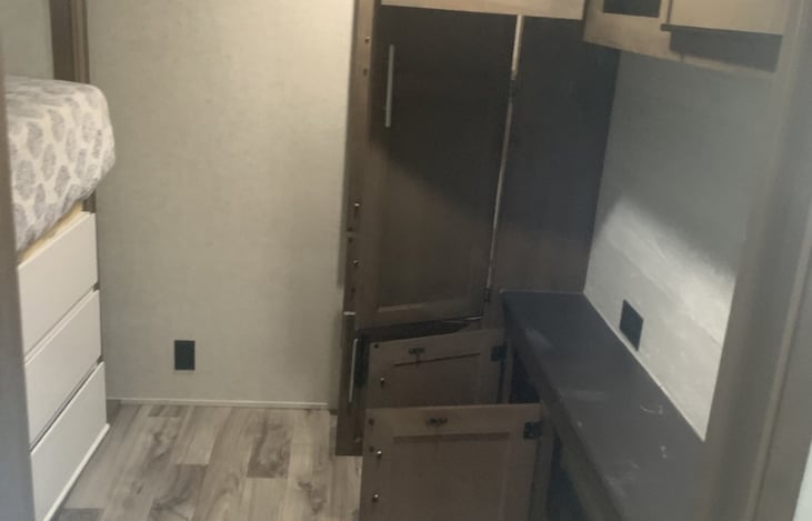 2nd bedroom with storage.