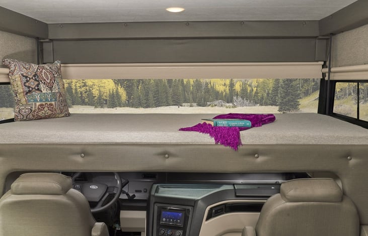 2 person double bed

Master has a queen bed along with this above cabin bed, dinette turns into a twin bed as well as the couch as a double.
* linens will be provided for all beds or you can your own