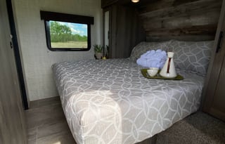 Festival and Pet Friendly Slide out Camper