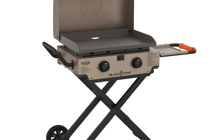 Our Blackstone grill available to add-on