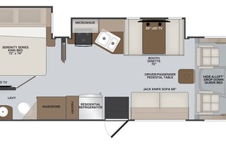 Palomino Puma 39PQB ***Two Bedrooms & Bathrooms***