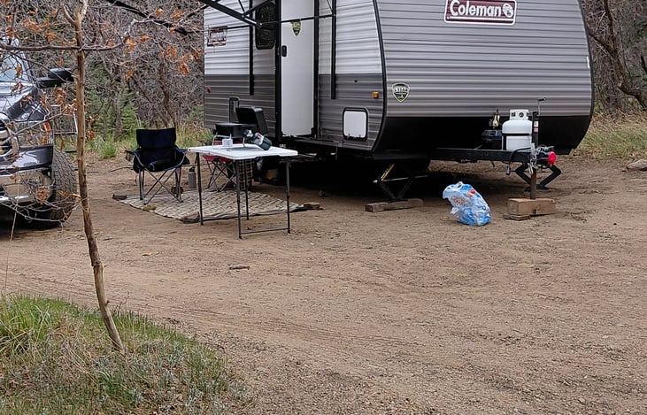 It's nice to find a place away from other campers