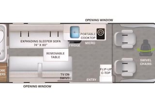 New 2026 Camper Van King Bed Thor Sequence 20LS