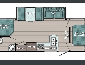 Gulf Stream RV Vintage Cruiser 23BHS