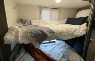 New for 2025 large fridge and plush pads for beds!