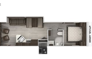 Ponderosa - 2020 Forest River Grey Wolf 26MK