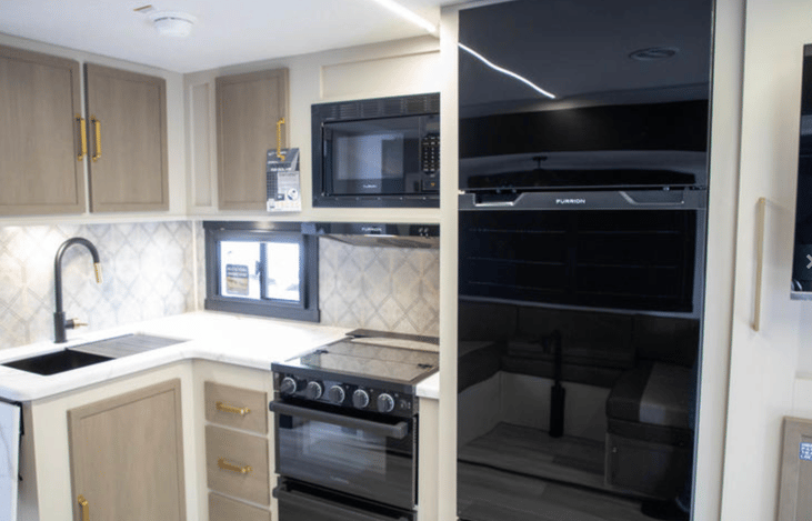 Fully stocked kitchen