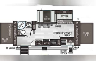Family Friendly Hybrid Tent Trailer