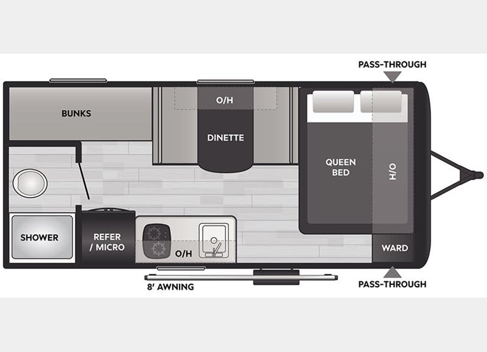 Travel Trailer rentals in Redding