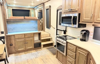 Large Front Living Family Camper