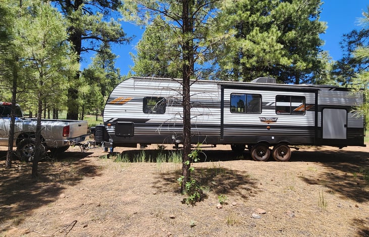 Definately not an eyesore, the neutral colors blend in well