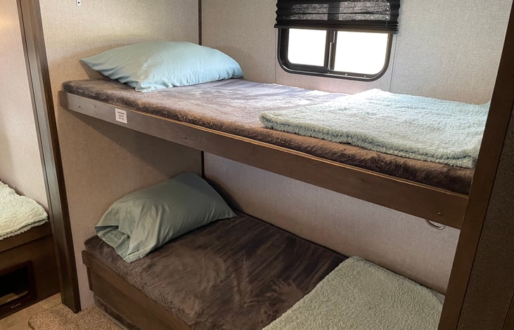 Other two Twin sized bunks.  Perfect for children.