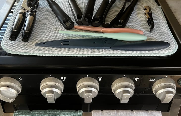 Anything you could need in the kitchen including pots and pans