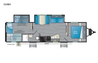 2022 Heartland 324Bh with Bunkhouse