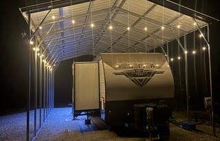 Knotty Acres (Stationary) Travel Trailer