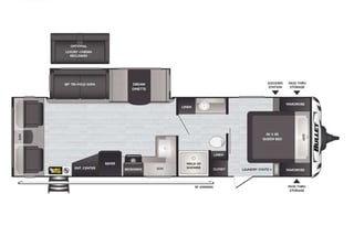 Condo on wheels/2021 Keystone RV Bullet 291RLS