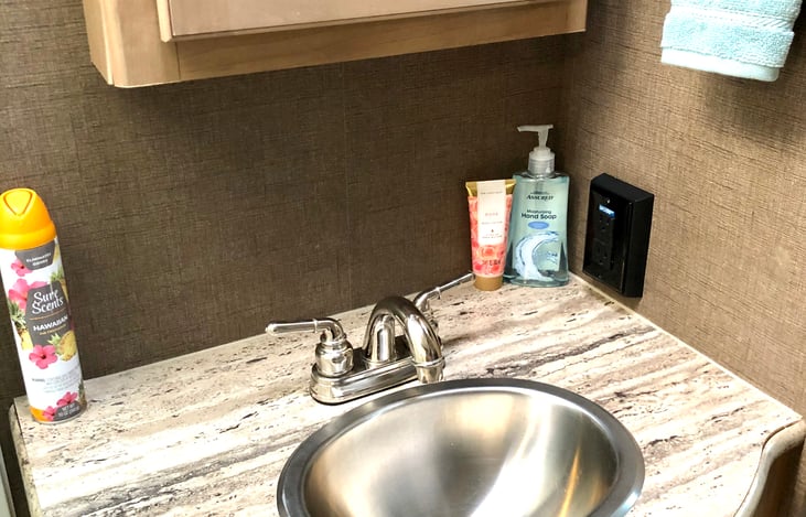 RV - bathroom sink