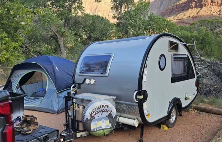 Camping at Zion by Lorena n Geo