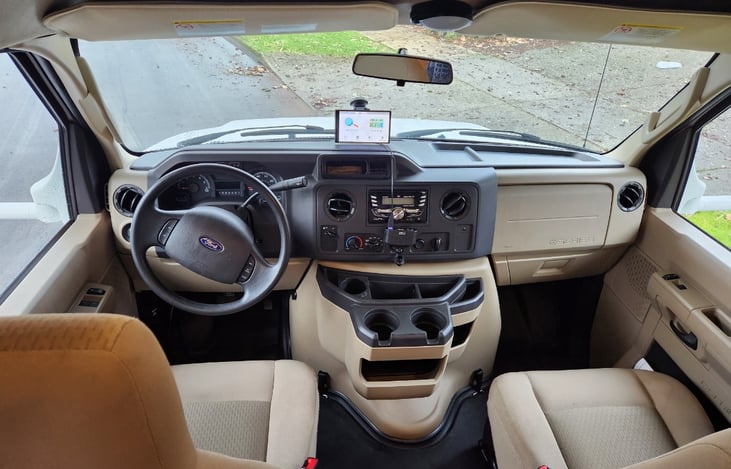 Super spacious cabin.