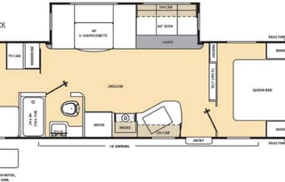 2016 Coachmen Catalina Bunk beds - Sleeps 7