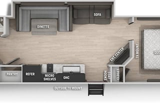 2021 Forest River 28DT – Sleeps 9!