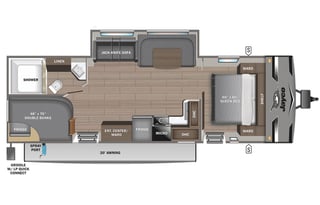 2024 Jayco  33ft Bunk house  (Delta Diamond)