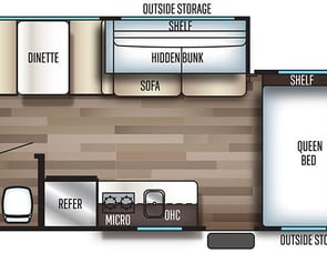 Forest River RV Cherokee Wolf Pup 18TO
