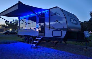 The Black Pearl | Luxury Toy Hauler & Patio Deck!