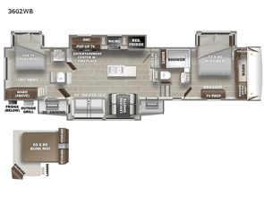 Prime Time RV Sanibel 3602WB