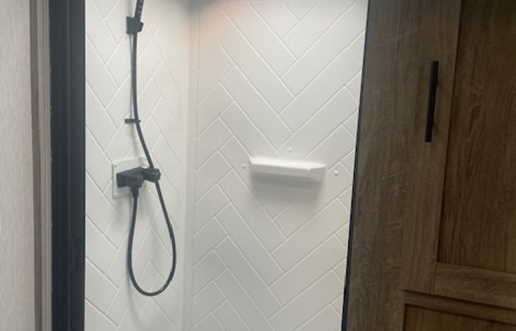 Bathroom with shower