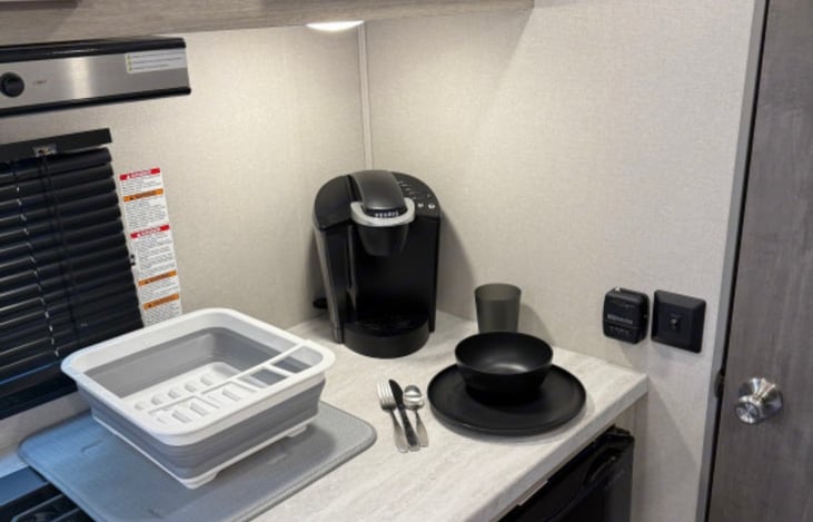 Keurig is included with rental