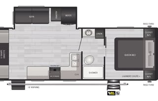 2023 Keystone RV Hideout 25RDS (Hannam House - FL)