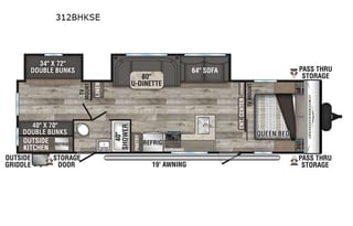 Camp at HOLIDAY TRAVEL PARK in our Travel Trailer!