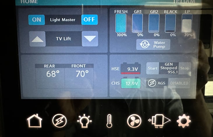 Touch screen monitor